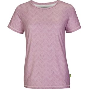 Killtec dames shirt - shirt KM dames - oudroze print - 39155 - maat 48