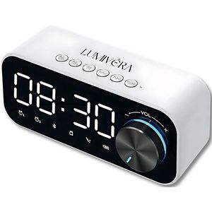 Lumivéra - Digitale Wekker - Wekkerradio - Wit - Bluetooth