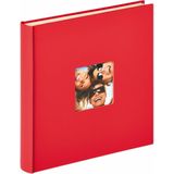 Walther Fun - Fotoalbum - Zelfklevend - 33 x 34 cm - 50 pagina's - Rood