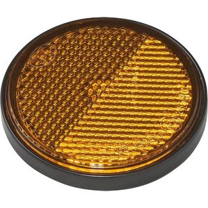ProPlus Reflector met Grondplaat Zelfklevend - Ø 55 mm - Oranje