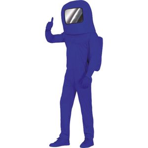 Fiestas Guirca - Kostuum Blue Astronaut 5-6 jaar
