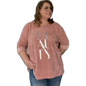 Rib trui Beauty roze 202404022