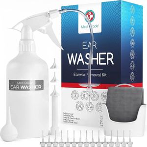 Oorreiniger - Oorsmeer verwijderaar - Oordouche - Oorspuit - Ear cleaner - Oorspray - 300ML - - Wit