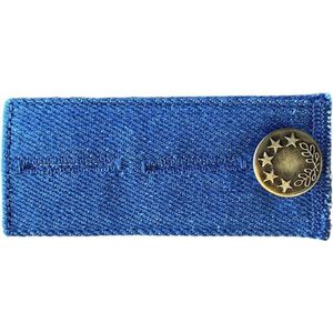 Lajetti Broek Verbreder Blauw Denim Taille extender - Kleding - Denim spijkerbroeken - Unisex | Blue Denim