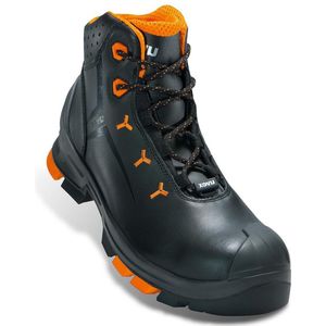Uvex 2 Hoog 6503.2 S3 - Zwart/Oranje - 52