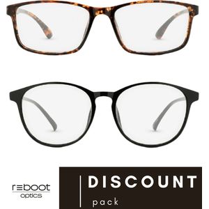 Reboot Optics® Computerbril | Blauw Licht Bril | Beeldschermbril - Heren - Dames - UV400