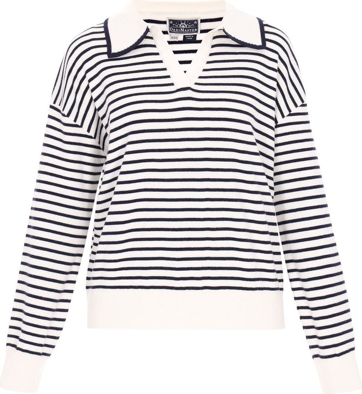 DreiMaster - Maritime Collectie - Trui - Casual - Losvallend Model