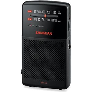 Draagbare Stereo Radio met Uitstekende AM/FM Ontvangst