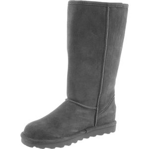 BEARPAW Elle Tall - Kuitlaarzen - Houtskool - Suède - Warm Gevoerd