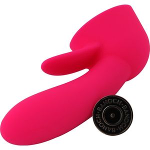 Banoch | Frikitona mini attachment tongue pink - roze - opzetstuk opzetstuk wand massager