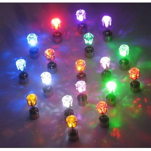 Dolphix - LED Oorbellen set Paars - 2 stuks