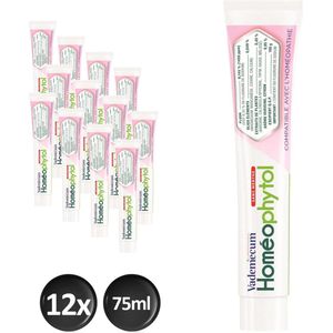 Vademecum Homeophytol Tandpasta 75 ml - 12 stuks