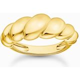 Thomas Sabo - TR2494-413 - Ring - Geel Goud Verguld - Gerecycled Zilver