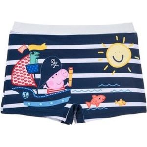 George Pig zwembroek - donkerblauw - Peppa Big jongens zwemboxer - maat 98