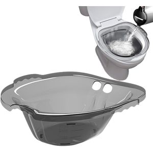 Zwangerschapsbadkuip - Stoombadzitje - Bidet - Grijs