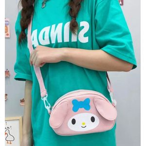 Anime - Japan - Roze - Schoudertas - Verstelbare schouderriem - Meisje - Kinderen - Slingbag - Kawaii bag - Tas - Schattig - Cadeau