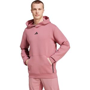 adidas Performance Designed for Training Hoodie - Heren - Rood- L/S