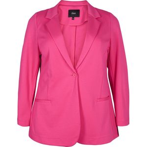 ZIZZI JMADDIE LS BLAZER Dames Jas - Pink - Maat 56