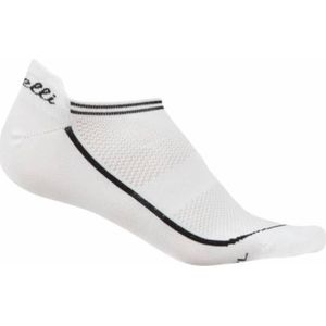 Castelli Invisible Sokken  Fietssokken - Maat 35-38 - Vrouwen - wit/zwart