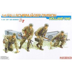 1:35 Dragon 6276 German Para’s Holland 1940 Plastic Modelbouwpakket