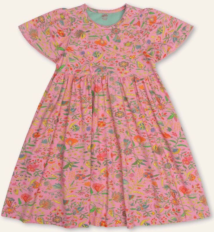 Oilily - Divine jersey dress - Roze - 110/5yr
