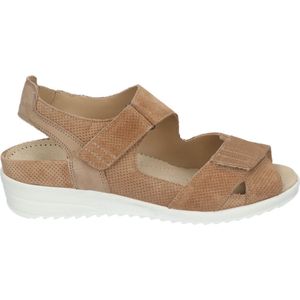 Durea - Sandalen - Bruin - Suède - Wijdte H