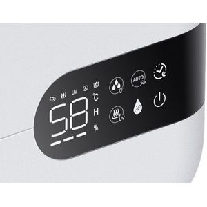 Blaupunkt AHS902 luchtbevochtiger Stoom 4,5 l Wit 155 W