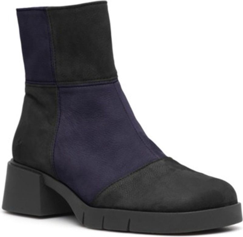 Art 1285 Warschau dameslaarzen, zwart/marineblauw, maat 37, Zwarte Marine, 37 EU