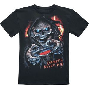 Spiral Kids - Respawn Jongens T-shirt - zwart - 176