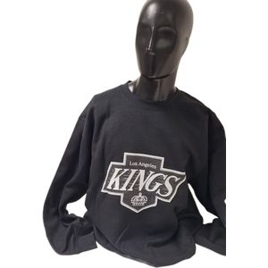 LOS ANGELES KINGS- CREWNECK- BLACK-S