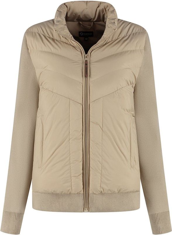 Travelin' Dana Dames - Outdoorvest - Gevoerd - Zand