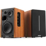 Audizio - KS01B - Boekenplank Speakers - Houtlook - 120W