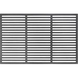 Gietijzeren Grillrooster 60 x 40 cm voor Houtskool- en Gasgrills, Duurzaam en Emaillleerd