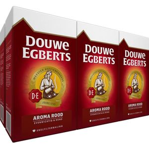 Douwe Egberts Aroma Rood Filterkoffie - 6 x 500 gram