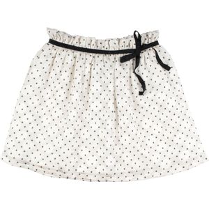 Rumbl Royal - Rokje - Beige/Zwart - Dots - Maat 128/134