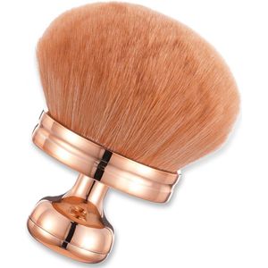 Make-upkwast - Grote Poederkwast - Kabuki Poeder - Paddenstoelkop - Zacht en Duurzaam