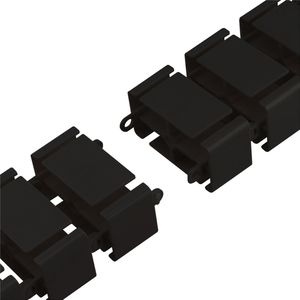 LogiLink kabelgoot met tafelklem en standaard, wit