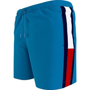 Tommy Hilfiger Medium Drawstring swimshort - heren zwembroek - blauw - Maat: M