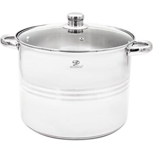 Meyerhoff RVS XL Soeppan/Kookpan 15 Liter - Groot Formaat - Inductiepan 30 x 23 cm