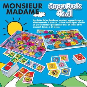 Educa Superpack Monsieur Madame - Set van 2 educatieve games