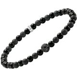 Thomas Sabo - A2184-705-11 - Armband - Zwart - Gerecycled Zilver - Obsidiaan