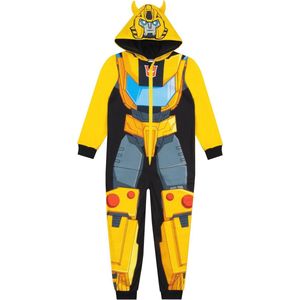 Boys Fleece Onesie | Bumblebee Inspired Onesies for Kids | Cozy Autobot Outfit