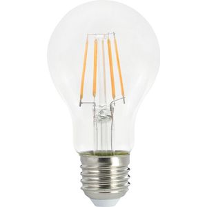 LED's Light LED Lamp E27 - Standaard model peertje - 7W vervangt 60W - Transparant glas