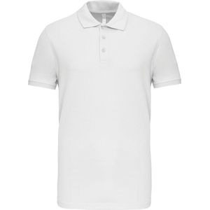 Kariban Piquépolo korte mouwen heren K239 - White - L