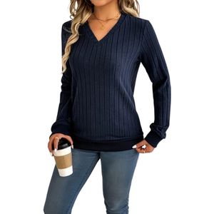 Bovista Sweater Dames - Sweaters - Hoodie - Warme Trui - Vest - Legergroen - S