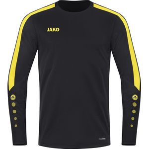 JAKO Power Sweater Zwart-Geel Maat XXL