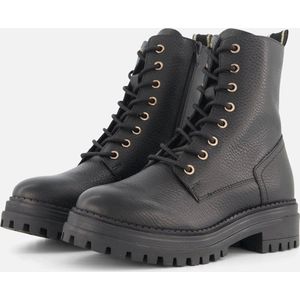 Cellini Veterboots zwart Leer - Maat 37