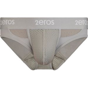 2EROS Aktiv NRG Brief Grey - MAAT S - Heren Ondergoed - Slip voor Man - Mannen Brief