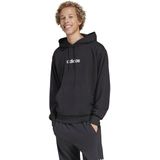 ADIDAS - Hoodie Essentials Linear - Zwart - Katoen