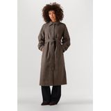 Object - Objemma L/S Coat - Trenchcoat - Beige - Polyester